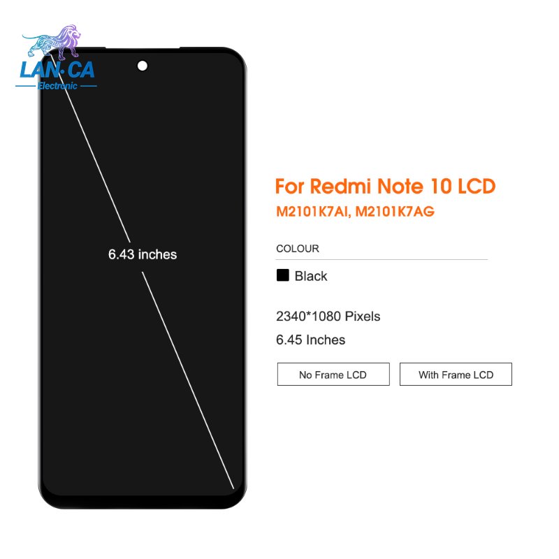 Lower Price For Redmi Mobile Phone Lcd Screen Note10 5G M3pro Accessories Pantall For Redmi Note 10 Wholesale Price For note10