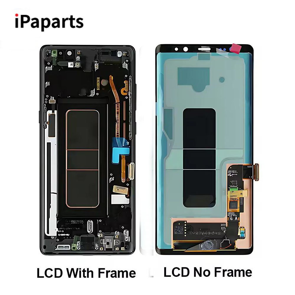 Mobile Phone Lcds Note 9 Display OLED For Galaxy Note 9 Screen For Samsung Galaxy Note 8 N9 Lcd Screen Touch With Frame
