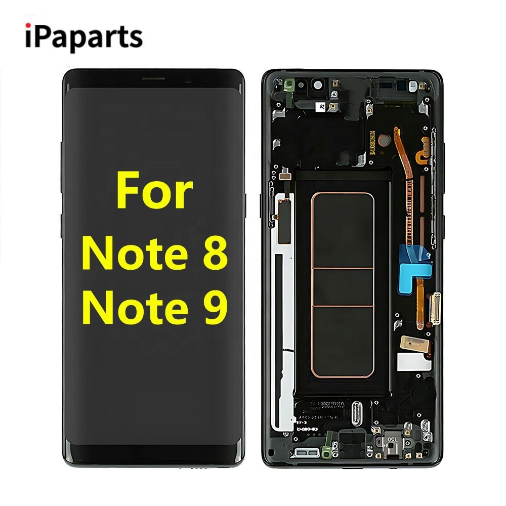 Mobile Phone Lcds Note 9 Display OLED For Galaxy Note 9 Screen For Samsung Galaxy Note 8 N9 Lcd Screen Touch With Frame