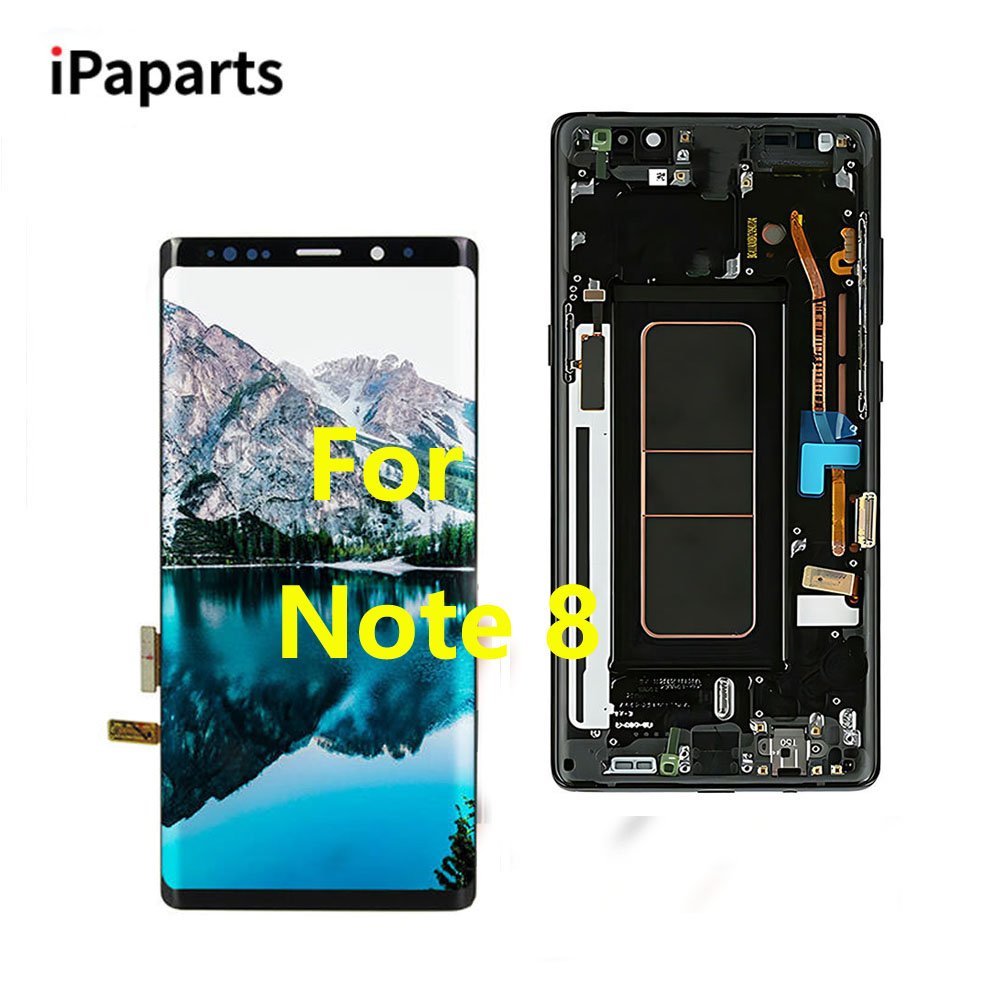Mobile Phone Lcds Note 9 Display OLED For Galaxy Note 9 Screen For Samsung Galaxy Note 8 N9 Lcd Screen Touch With Frame