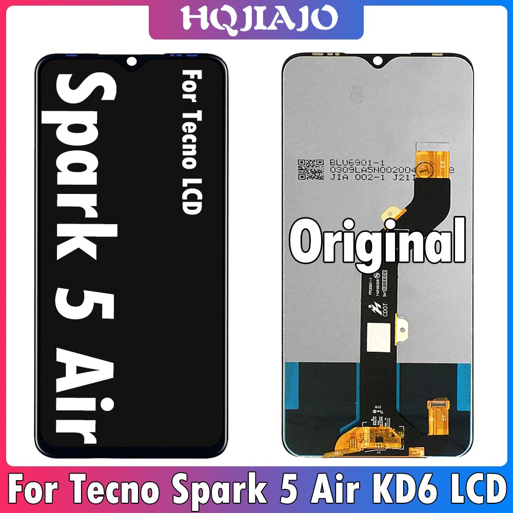 Lcd Touch Screen For tecno spark 5 air kd6 Displays Mobile Phone Lcds For Tecno Spark 5Air LCD Display For Spark5 Air KD6