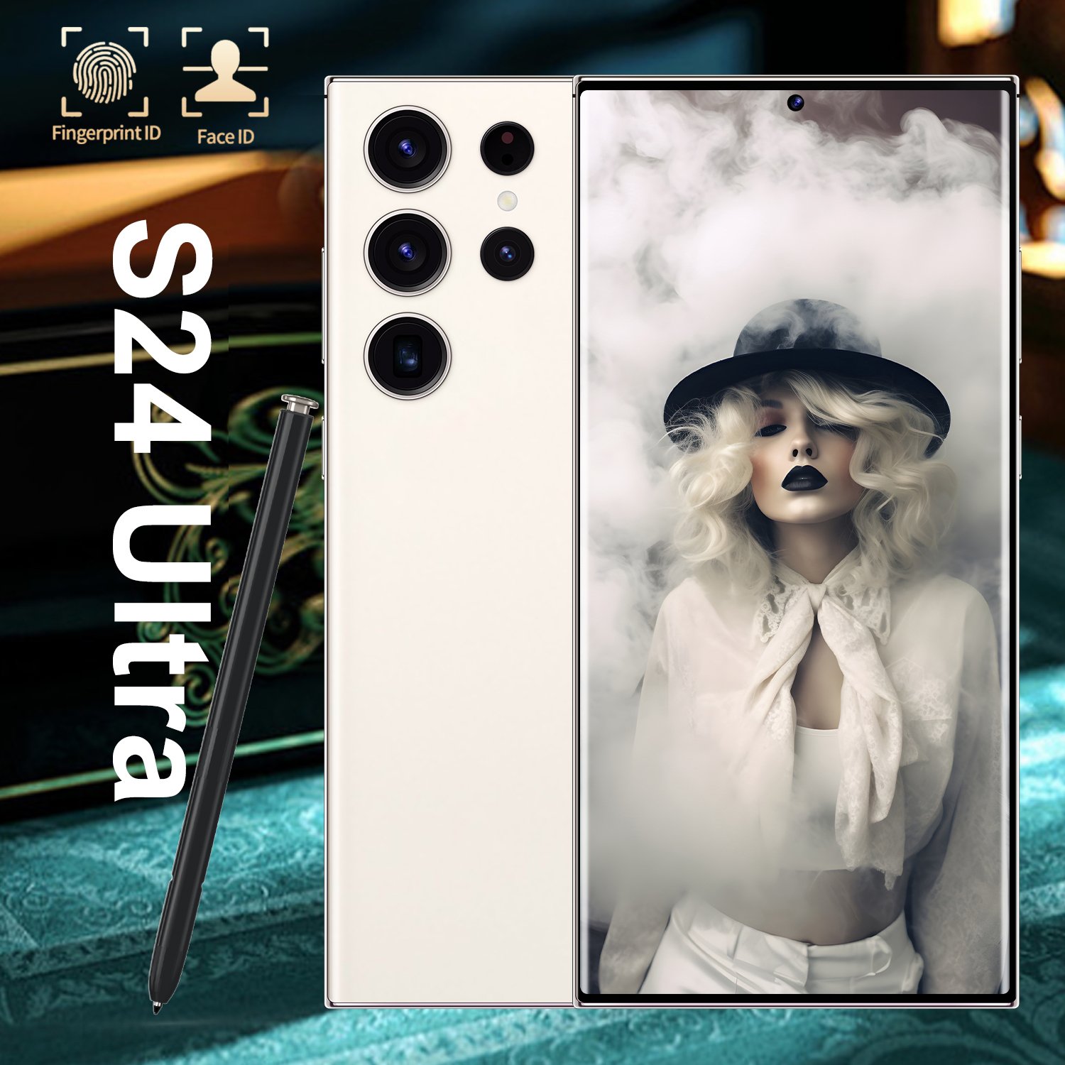2024 New S24 Ultra Original Global Version Smart Mobile Phone Large Screen 5G Touch Cellphone Smartphone