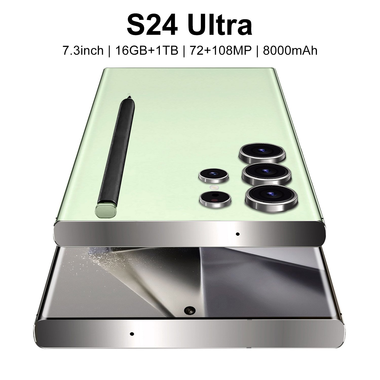 Hot Selling new S24 Ultra 7.3inch 16GB+1TB Android 13 smartphone cheap Large Battery Global 5G mobile phones smart phone