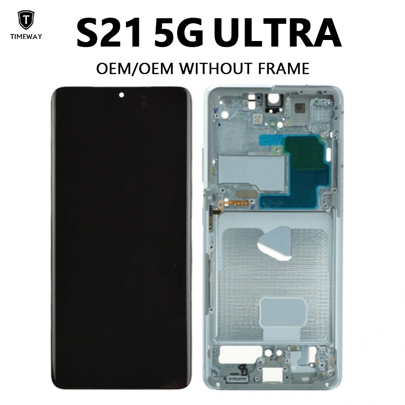 TIMEWAY mobile phone LCD Replacement Original screen For Samsung galaxy s21 ultra plus S6 S7 S8 S9 S10 S20 s 21 ultra LCD phone