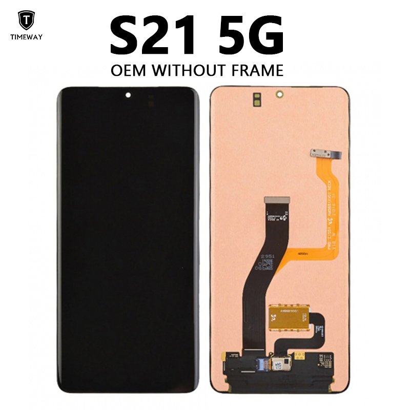 TIMEWAY mobile phone LCD Replacement Original screen For Samsung galaxy s21 ultra plus S6 S7 S8 S9 S10 S20 s 21 ultra LCD phone
