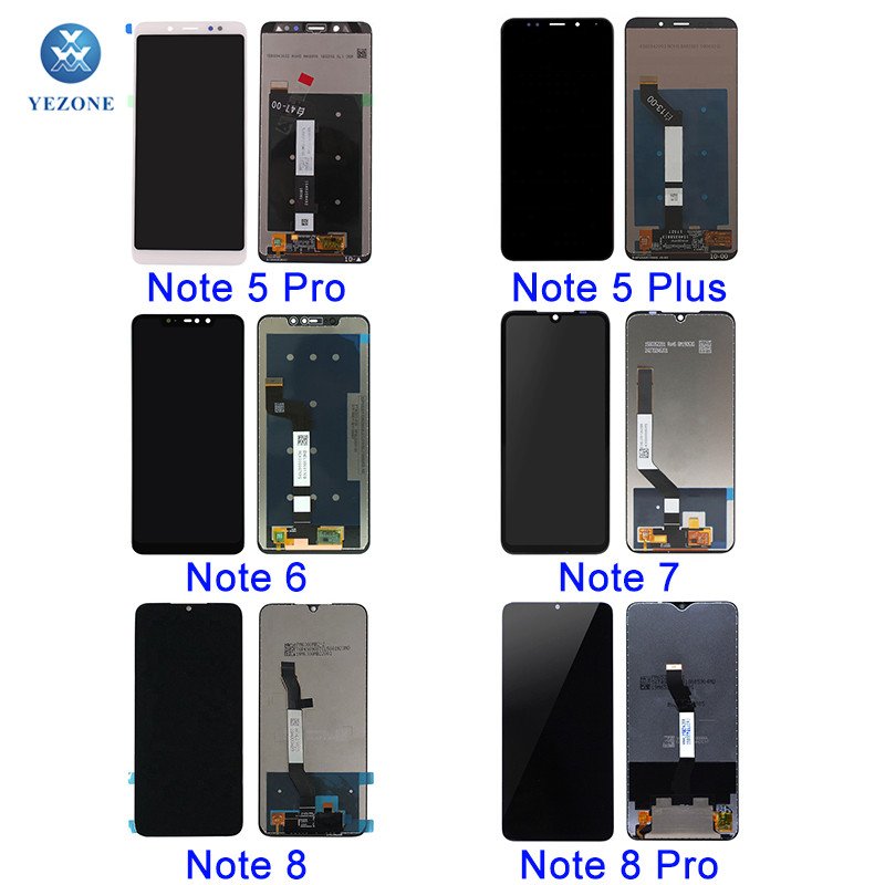 mobile phone LCDs Factory direct sales For Redmi note 4 4X 5 6 7 8 pro LCD Touch Screen Display For redmi mi 4x lcd
