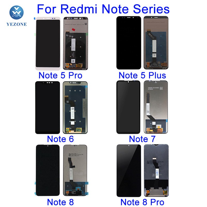 mobile phone LCDs Factory direct sales For Redmi note 4 4X 5 6 7 8 pro LCD Touch Screen Display For redmi mi 4x lcd