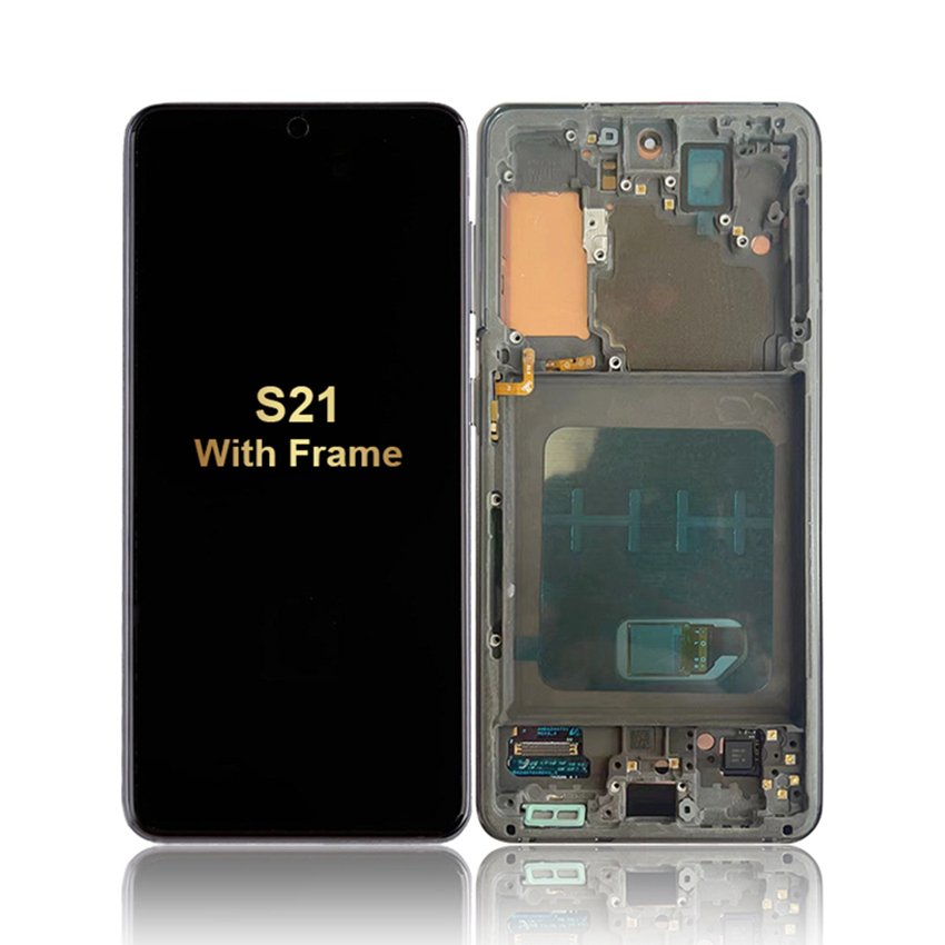 Wholesale Mobile Phone LCD Touch Screen Replacement For Samsung S21 Fe Plus Ultra S22+ 5G With Frame Display Touch Screen