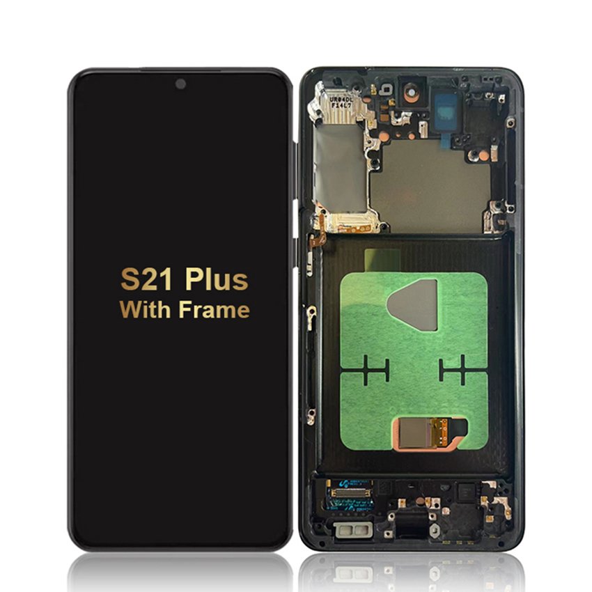 Wholesale Mobile Phone LCD Touch Screen Replacement For Samsung S21 Fe Plus Ultra S22+ 5G With Frame Display Touch Screen