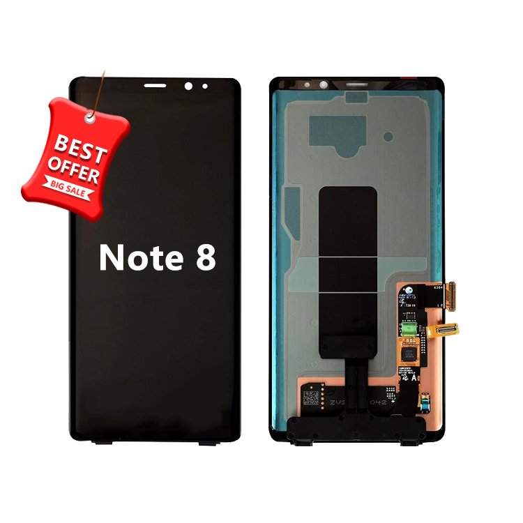Brand quality for samsung display telefono accessories ecran tela For Samsung Note 8 mobile phone lcds