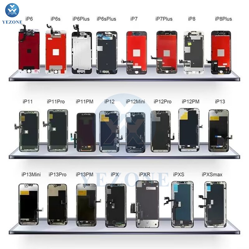 Factory Wholesale Price Incell ZY JK Mobile Phone LCDs For IPhone 13 X XS XR 11 12 13 Pro Max 14 Plus ZY LCD Screen