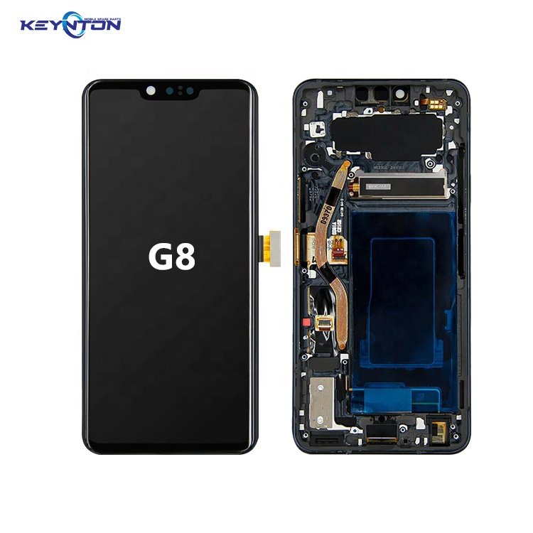 Mobile Phone LCD For LG G8 ThinQ G820 LCD Display Touch Screen With Frame Digitizer Replacement Parts