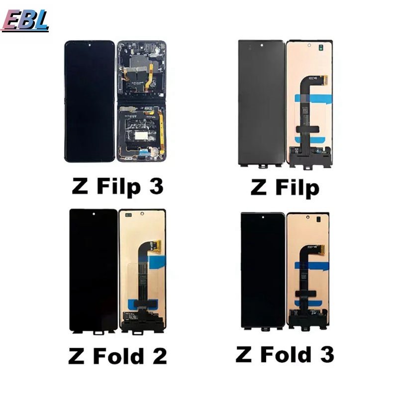 Mobile phone lcds for samsung for galaxy Z Flip3 Flip2 Flip4 display original assembly touch screen for galaxy Z Flip 2 3 4 lcd