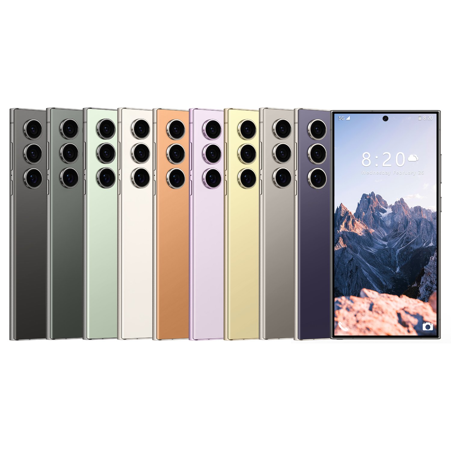Smartphone s24 ultra 3+64GB 4G/5G dual SIM Dual Standby smartphone HD screen oem factory price