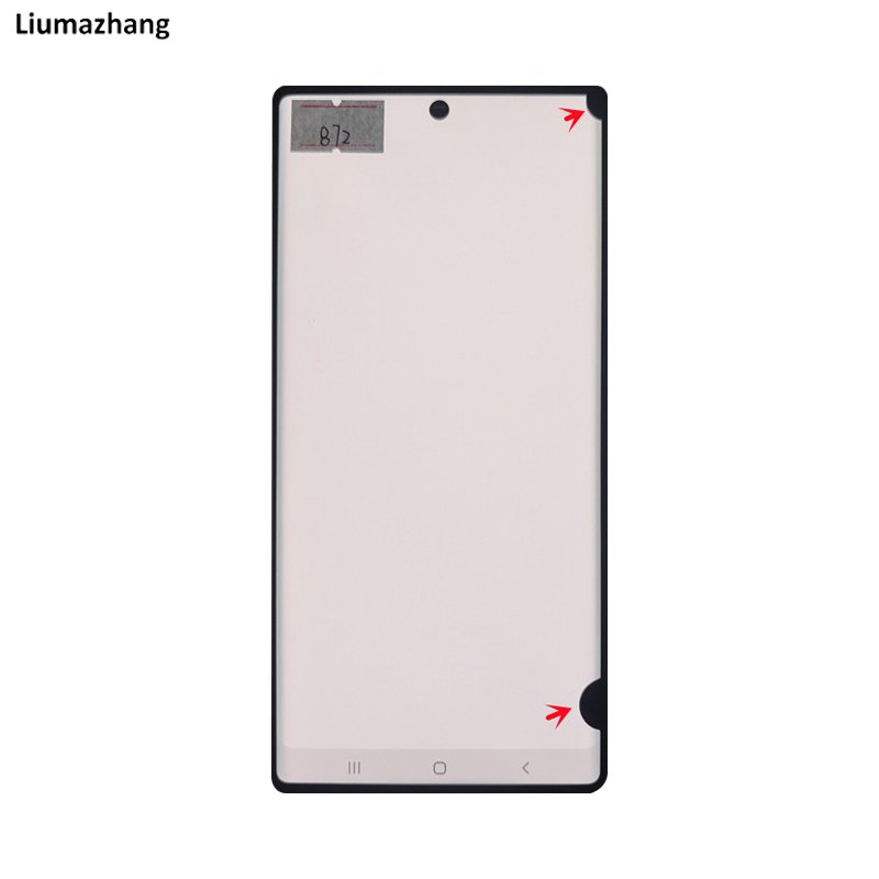 Original AMLODE Mobile Phone LCDS For Samsung Galaxy Note 10 Plus Display Touch Screen Assembly With black Dots