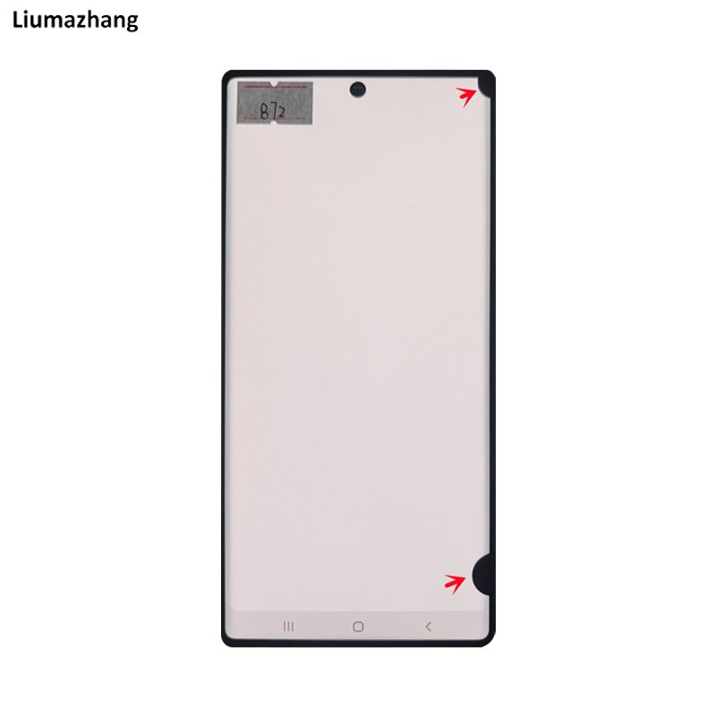 Original AMLODE Mobile Phone LCDS For Samsung Galaxy Note 10 Plus Display Touch Screen Assembly With black Dots