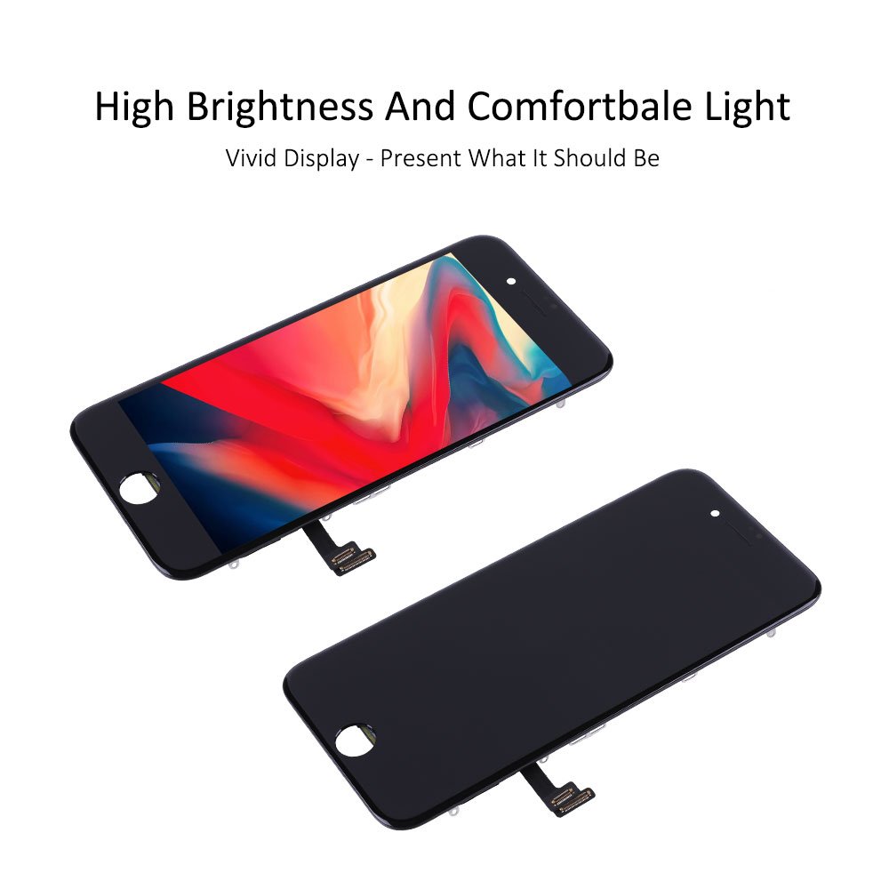 Elekworld Mobile Phones LCD EBR EBS LCD screen for iPhone 8 8 Plus LCD Touch Screen Display Replacement Assembly
