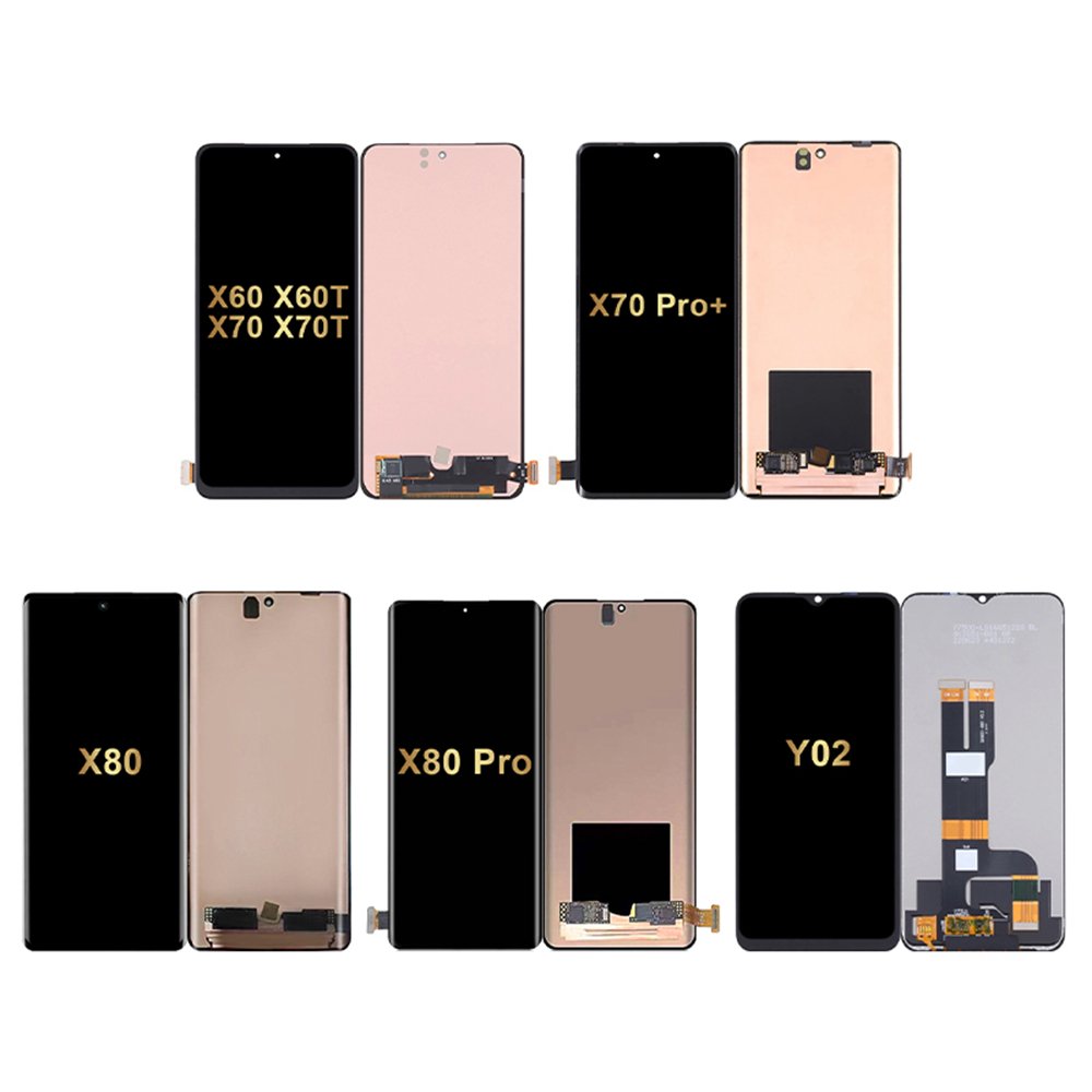 Discount Price Wholesale LCD For Vivo X60 X60T X70T X70 Pro+ X80 Pro Y02 Screen Replacement Display Screen Oled