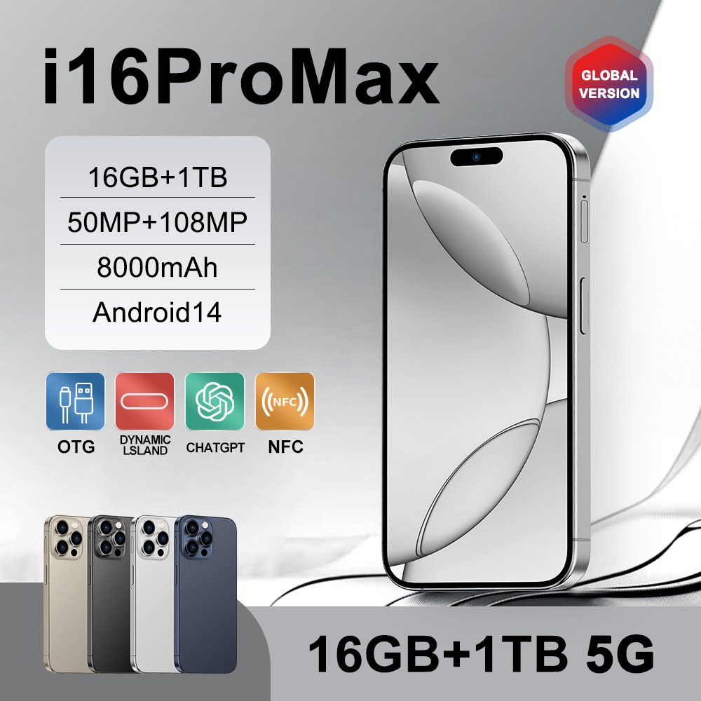 Slimoro Original i For Phone 16 Pro Max Use Mobile Phone Celular Low Price Import Mobile Cell Phone From China Telefono Celular