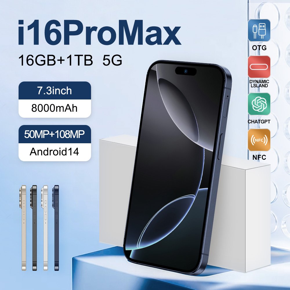 Slimoro Original i For Phone 16 Pro Max Use Mobile Phone Celular Low Price Import Mobile Cell Phone From China Telefono Celular