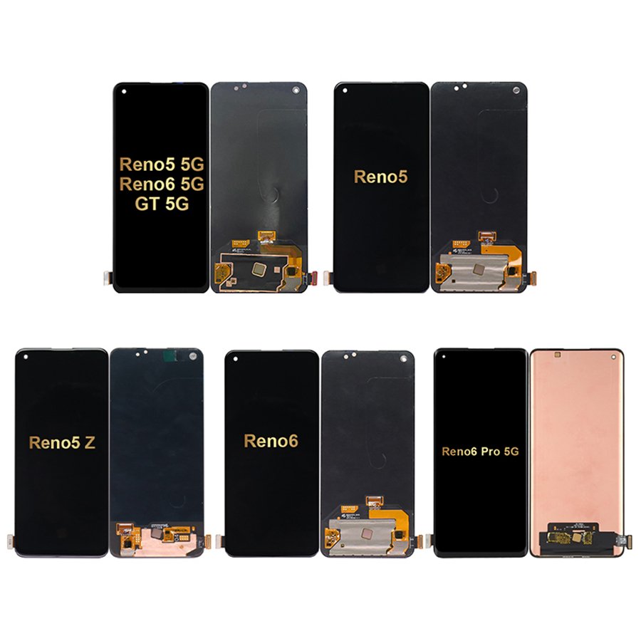 Trade Assurance Mobile Phone LCD For OPPO Reno5 Reno6 Pro 5G For Realme GT 5G Screen Replacement Display Touch