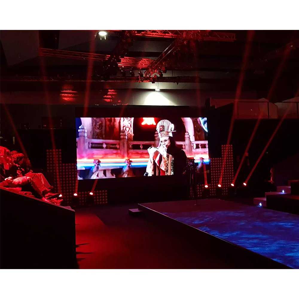 Stage Rental P3.91 P4.81 Curved LED Display Screen NightClub Bar Dj Booth P3.91 LED DJ Indoor Display Screen