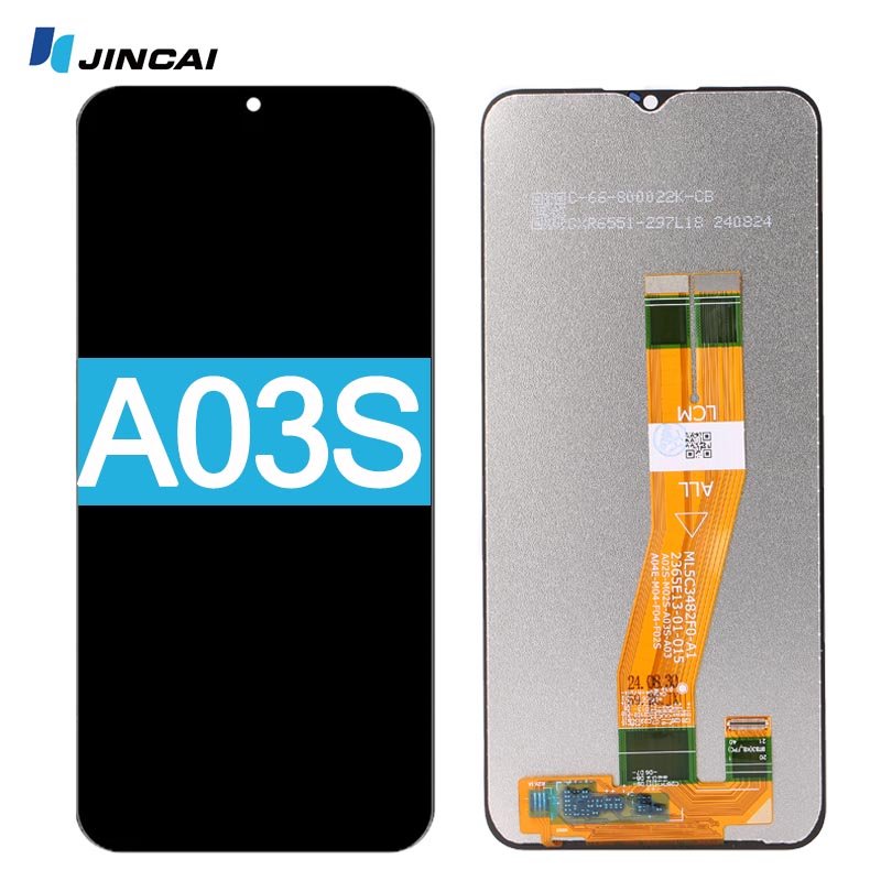 Manufacture A03s display Mobile Phone Lcds for Samsung A03s Pantalla a02s a03 a03s a04e Screen Digitizer Assembly Replacement