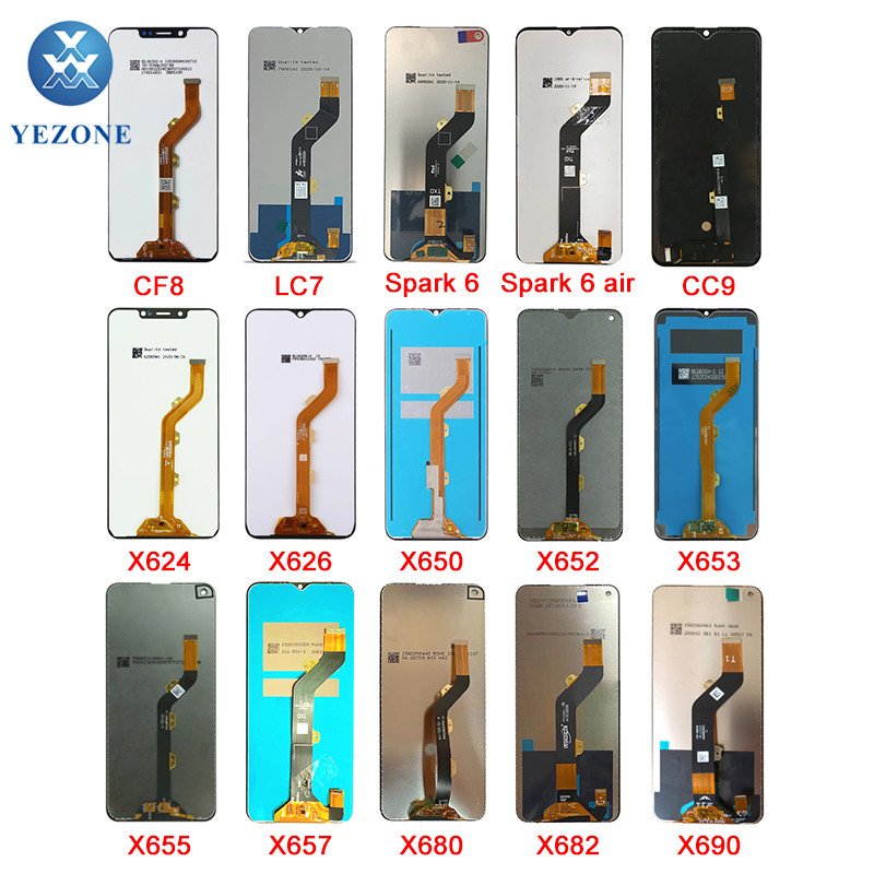 for tecno lcd touch Wholesale for tecno mobile phone lcd screens for tecno KE7 SPARK 6 screen phone parts