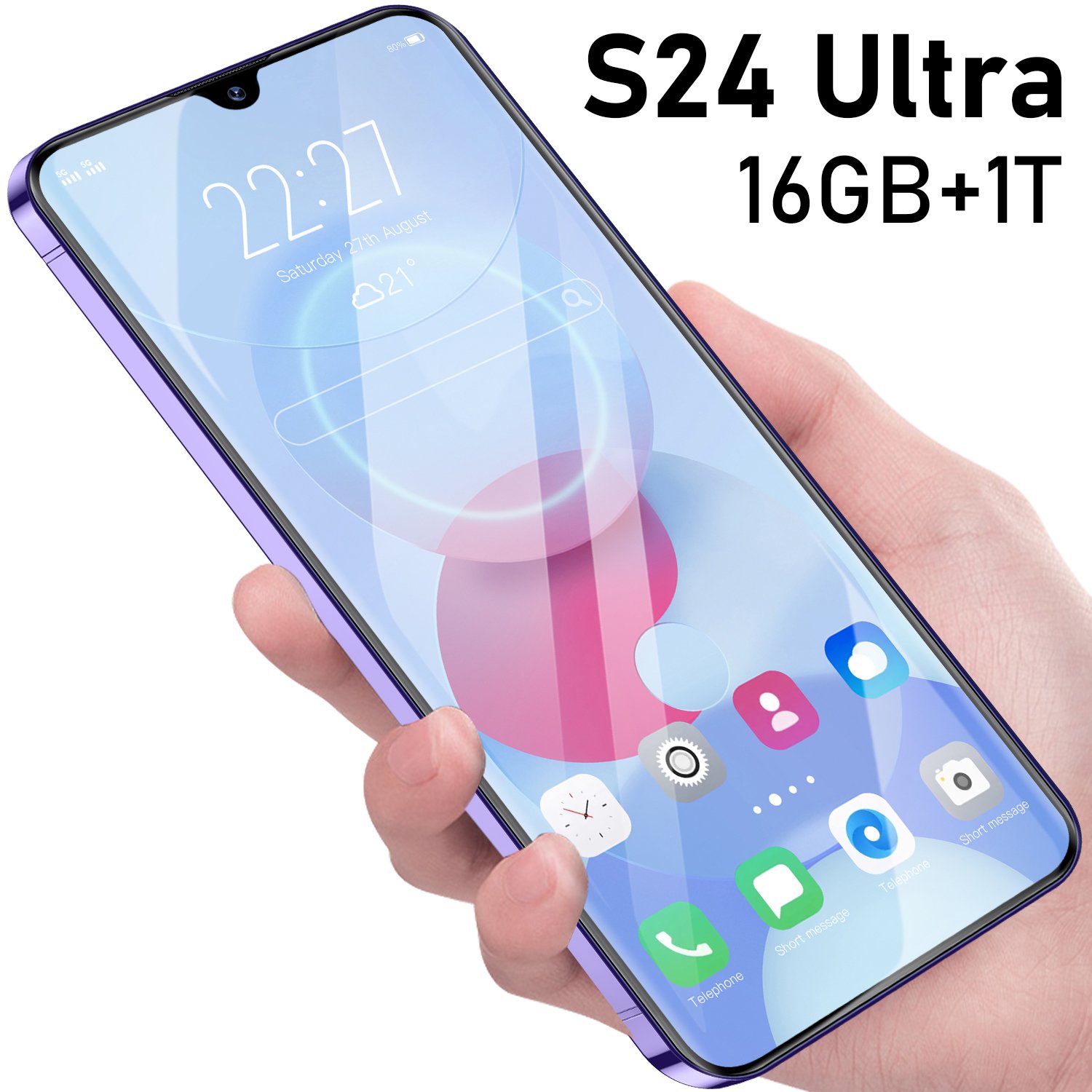 Original S24+ Ultra 16GB+1TB smartphone 7inch unlocked dual SIM 5G phone Android 13 Entertainment smartphone