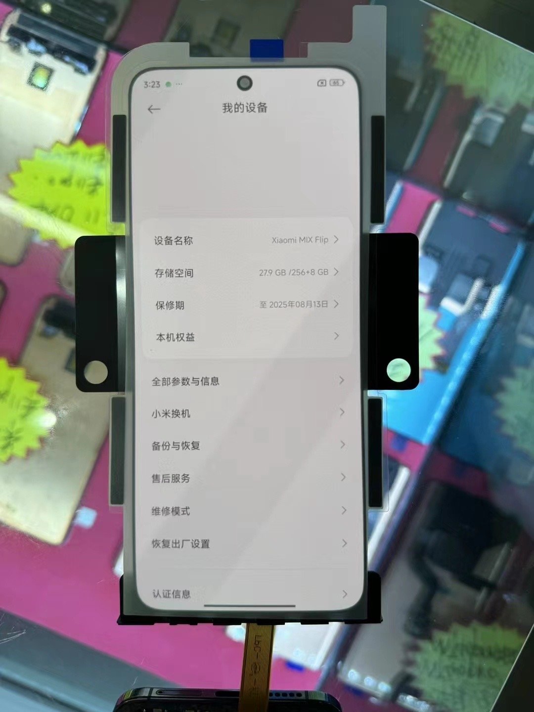 New Original AMOLED for Xiaomi MIX Flip Mobile Phone LCD internal screen display For MIX Flip