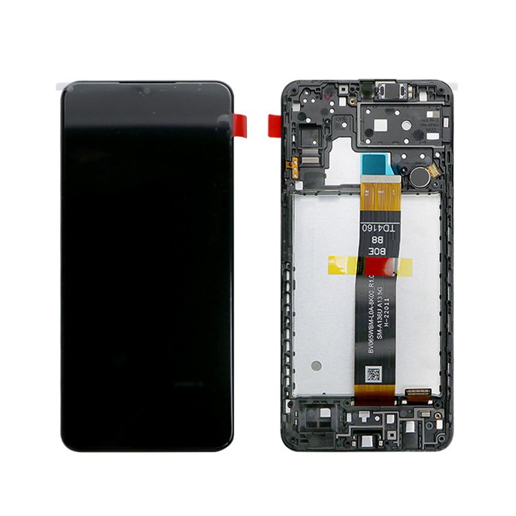 Factory wholesale original a136 lcd with frame for Samsung mobile phone screen service pack lcd display for SAMSUNG for Galaxy A13