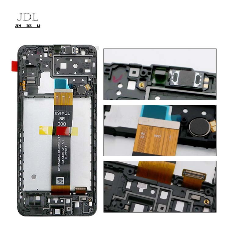 Factory wholesale original a136 lcd with frame for Samsung mobile phone screen service pack lcd display for SAMSUNG for Galaxy A13