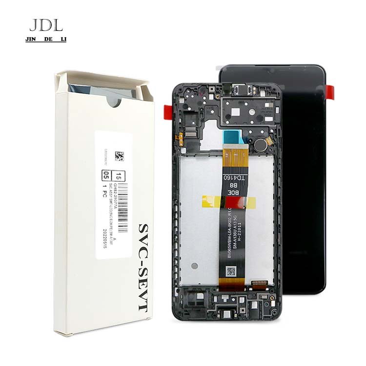 Factory wholesale original a136 lcd with frame for Samsung mobile phone screen service pack lcd display for SAMSUNG for Galaxy A13
