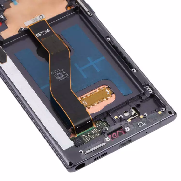 mobile phone lcd with frame for samsung Note 10 screen display with touch digitizer assembly N970
