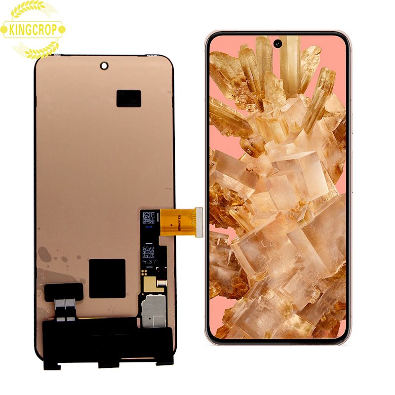 Phone Screens Wholesale For Google Pixel 8 Screen Replacement Display LCD Touch Screen Mobile Phone Accessories With Frame