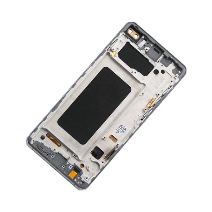 Screen With Frame for Samsung S10 Plus / S10+ G975F/DS Lcd Display Touch Screen Digitizer with frame