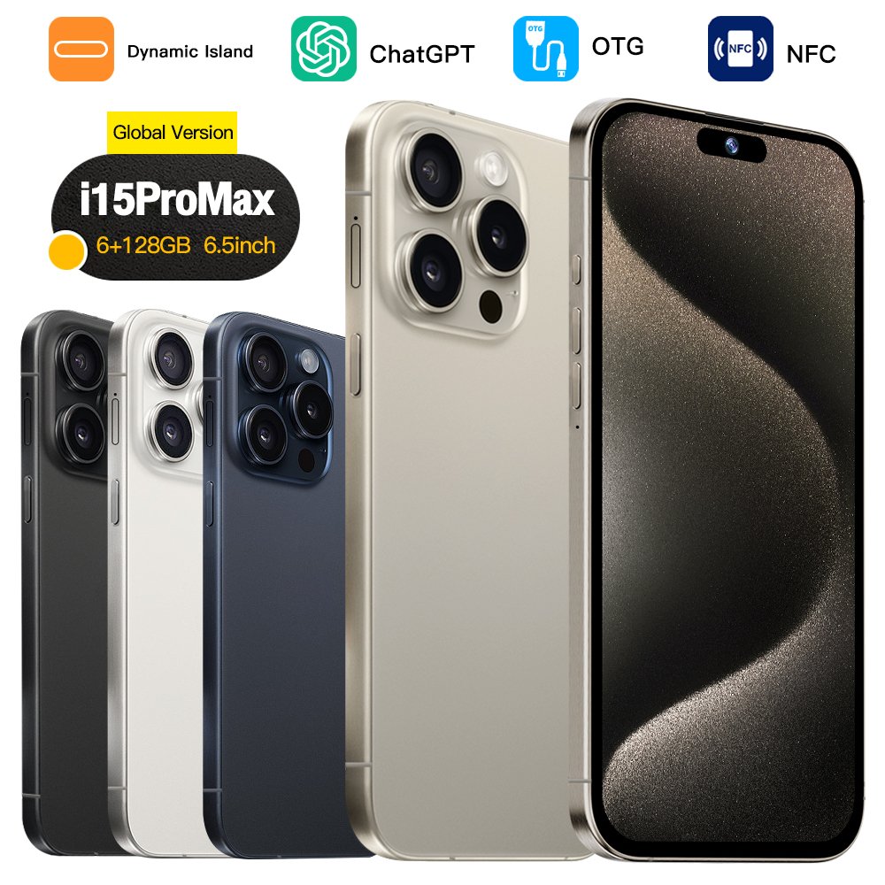 Slimoro Phone Mobile Android smartphone 5G Original i16 Pro Max Cheap Cell Phone Smart Phone Telefone Gaming 15 14 13 12 Feature