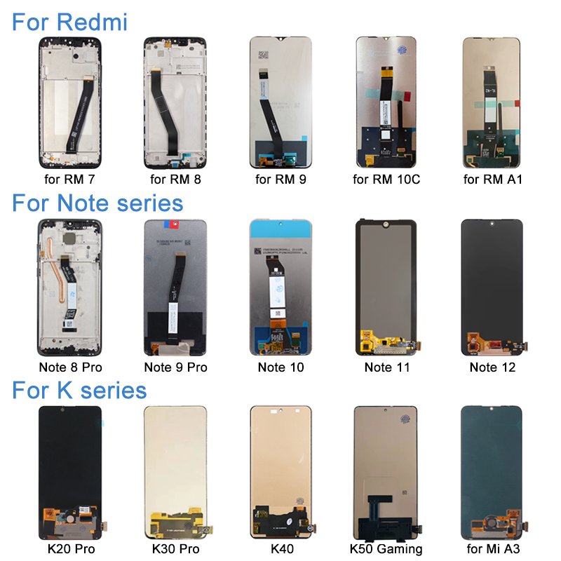Mobile Phone LCDs Wholesale for Xiaomi Redmi 9 9A 9C 9T 10A lcd screen factory price For Redmi Mobile lcd screen touch display