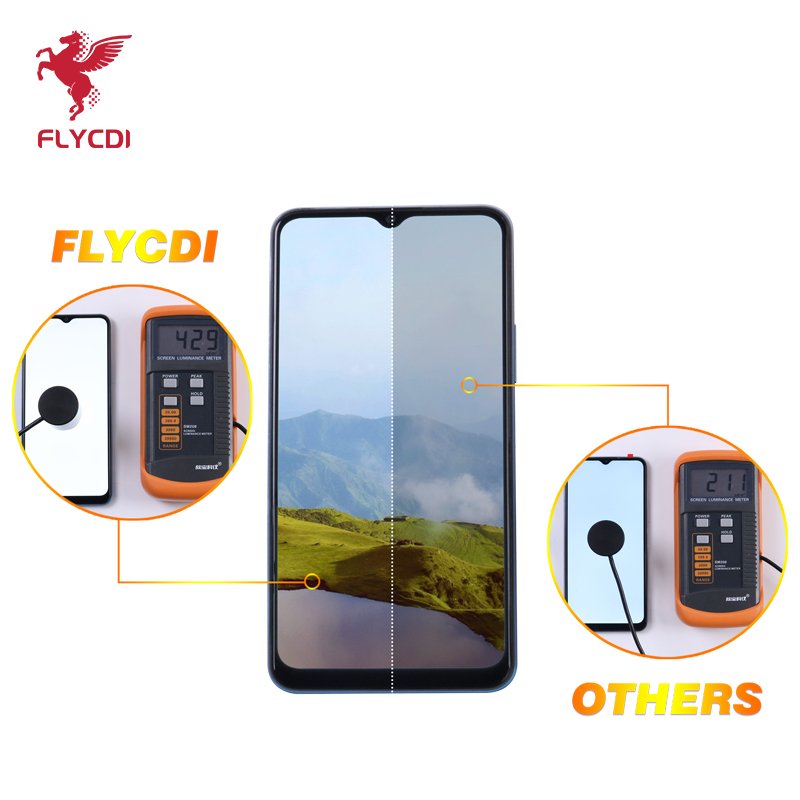FLYCDI LCD LCD screen for vivo Y20A-2021 Y20-2021 Y12S-2021 mobile phone lcds for vivo Y20 Screen Replacement