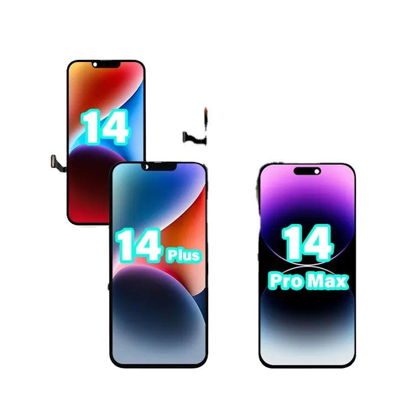 100% tested Mobile Phone LCDs for Iphone 11 12 13 14 14pro max iphone screen replacement pantallas de celulares for Iphone lcd