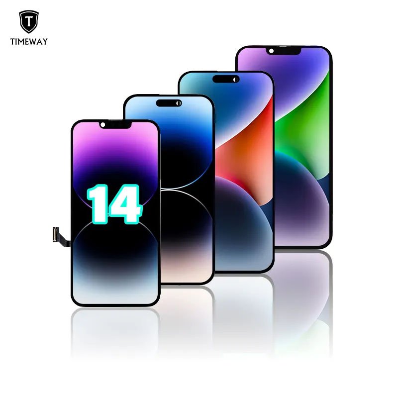 100% tested Mobile Phone LCDs for Iphone 11 12 13 14 14pro max iphone screen replacement pantallas de celulares for Iphone lcd