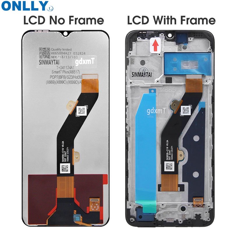 Original pantalla For infinix hot 30i screen replacement X669 Mobile Phone Lcds for Infinix x6517 display for infinix BF6 Lcd