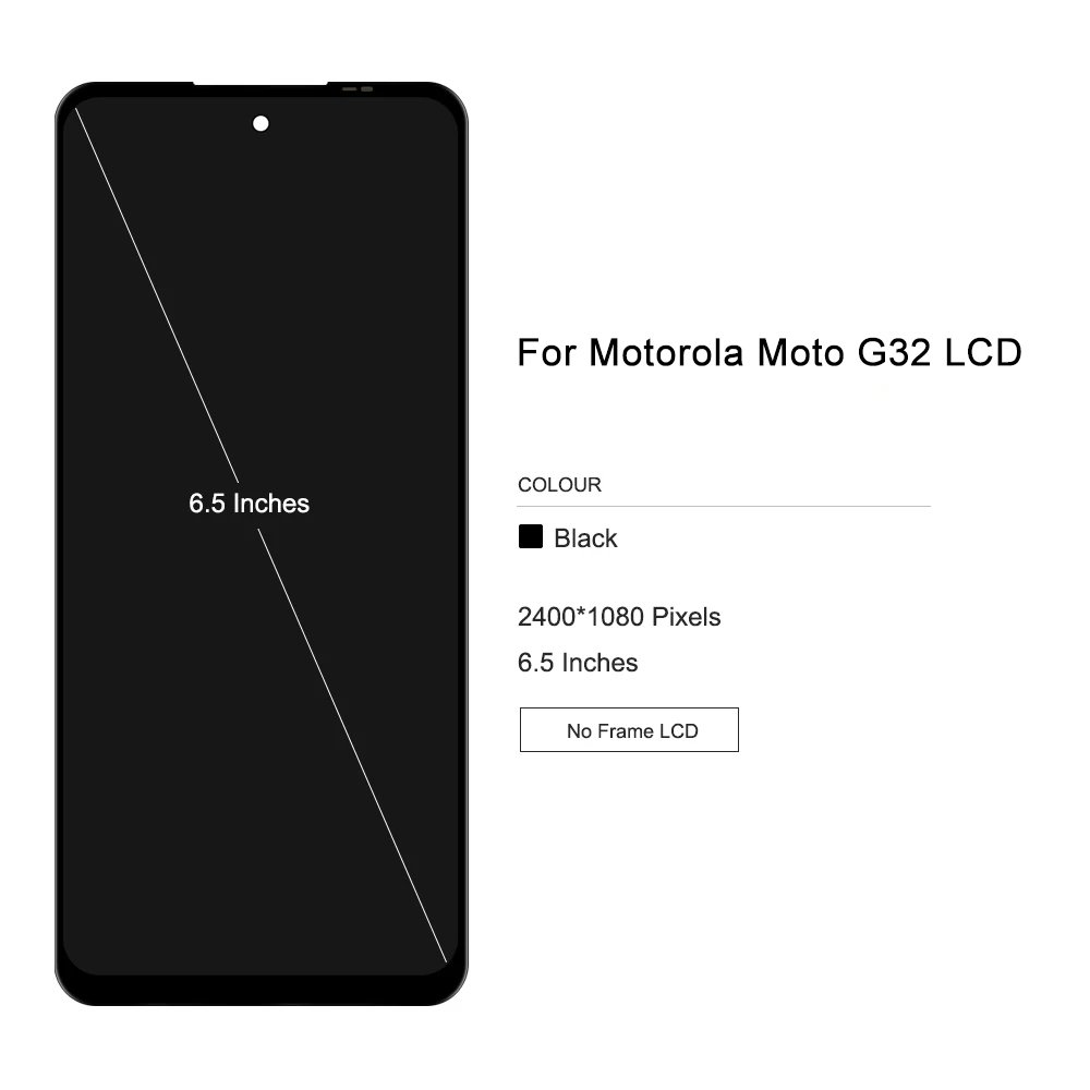 Mobile Phone LCDs for Motorola Moto G32 lcd screen wholesale For Motorola G32 phone display for Moto G32 XT2235-2 screen