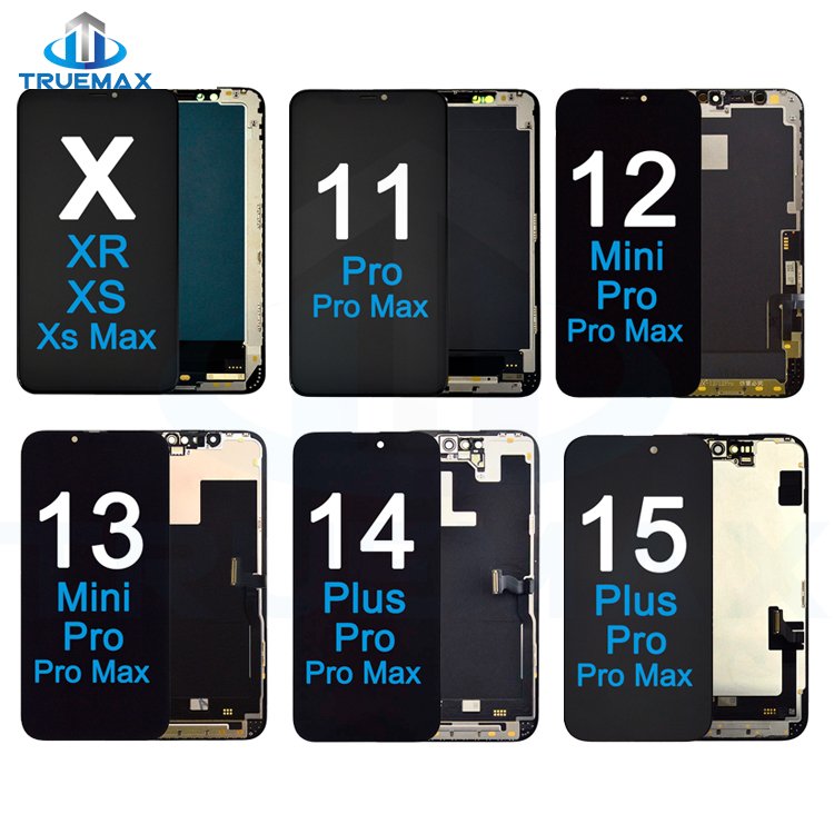 Pantalla tela do mobile phones lcd display zy jk tell incell soft oled sceeen for iphome x xr xs xsmax 11 12 13 14 i14 pro max