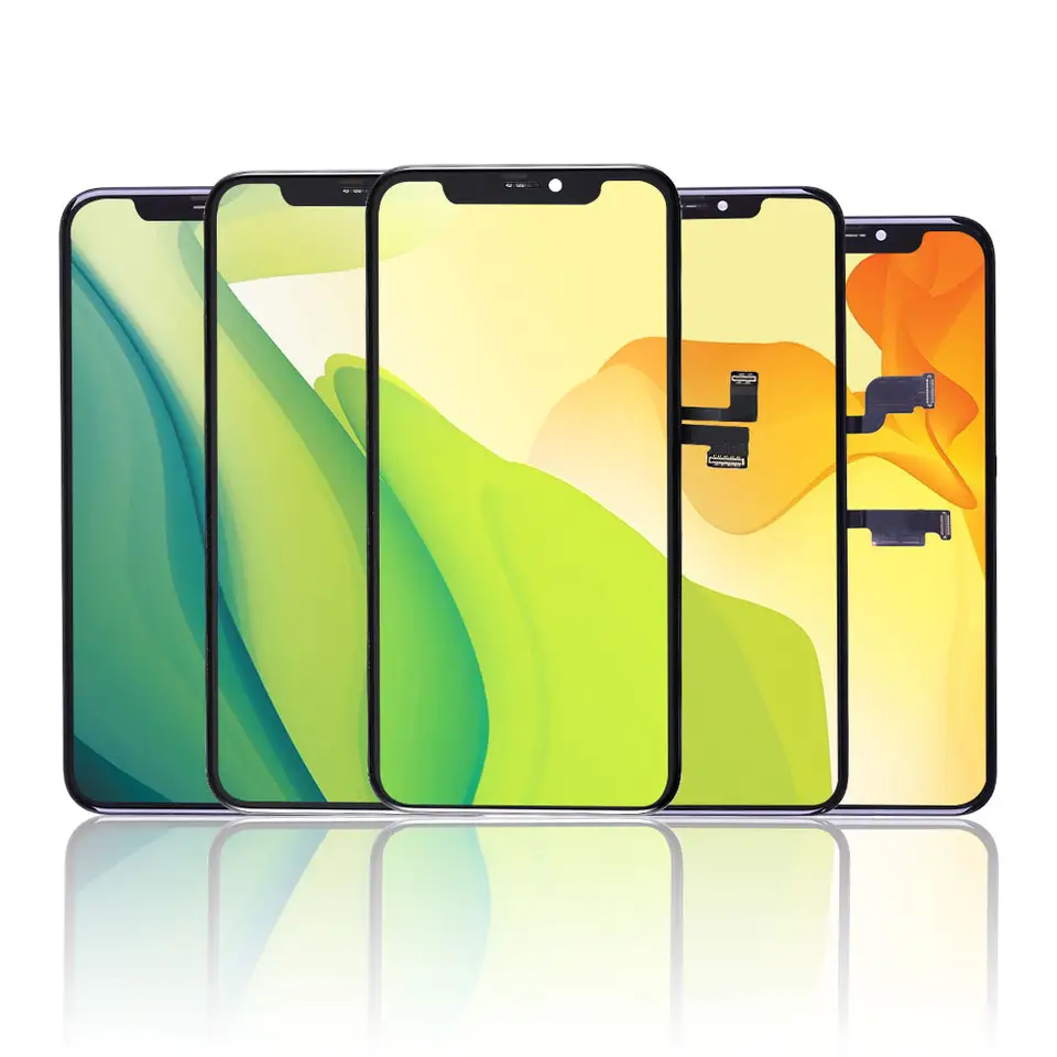 Real photos mobile phone lcds touch screen LCD Original for iphone 11 12 replacement lcd screen for iphone x xs max 11 pro OEM