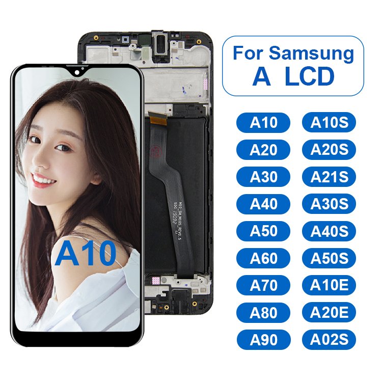 Display Parts Touch Screen For Samsung A10 A10S A20 A20S A30 A30S LCDs Screen Pantallas Replacements
