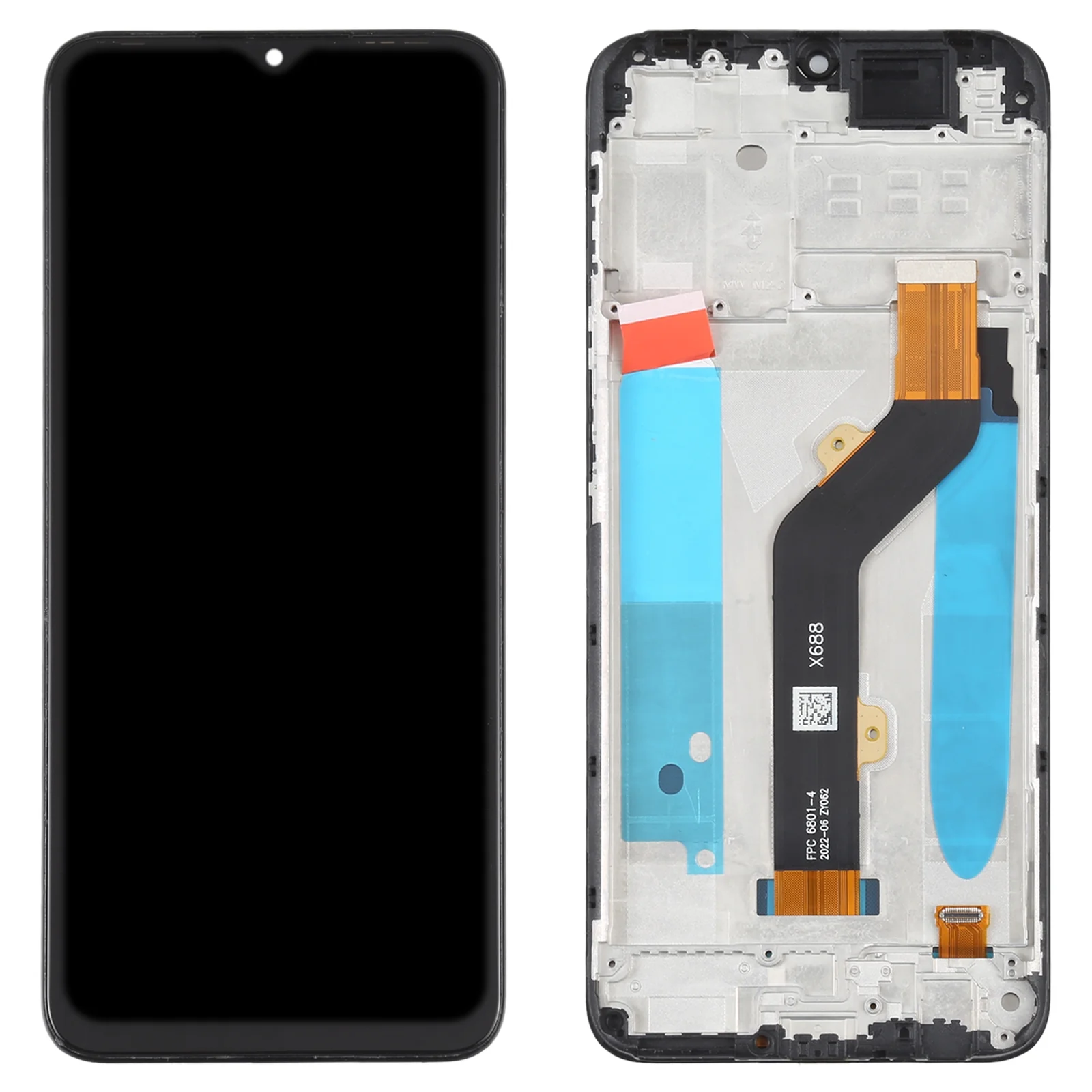for tecno spark 7p mobile phone lcd screen for model KF7j display wholesale touch screen quality assurance