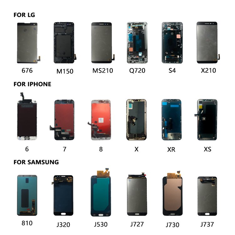 for tecno spark 7p mobile phone lcd screen for model KF7j display wholesale touch screen quality assurance