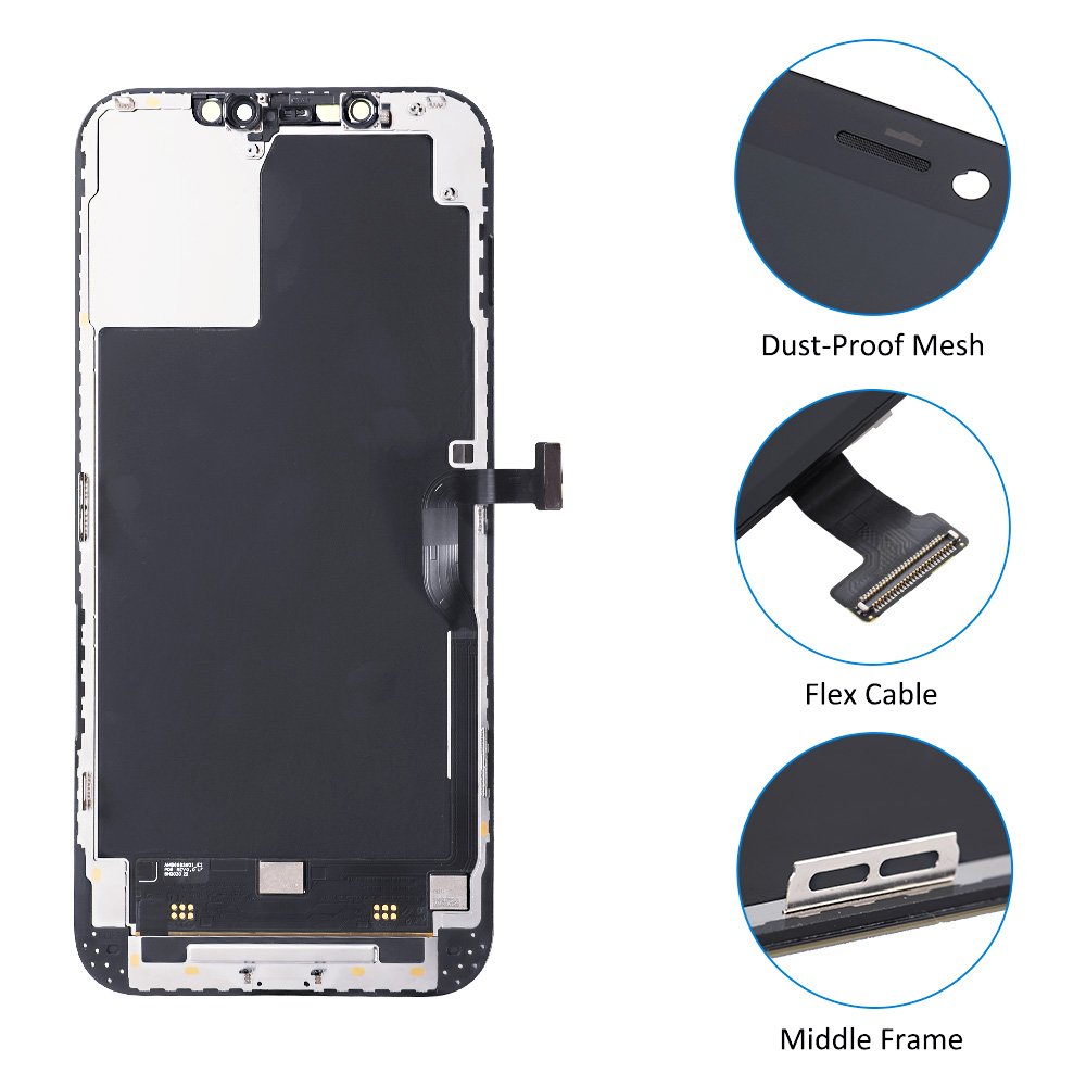 Elekworld Newest Mobile Phone LCDs OLED for iPhone 12 Mini 12 Pro Max LCD Screen Display OEM Incell TM JK Display Replacement