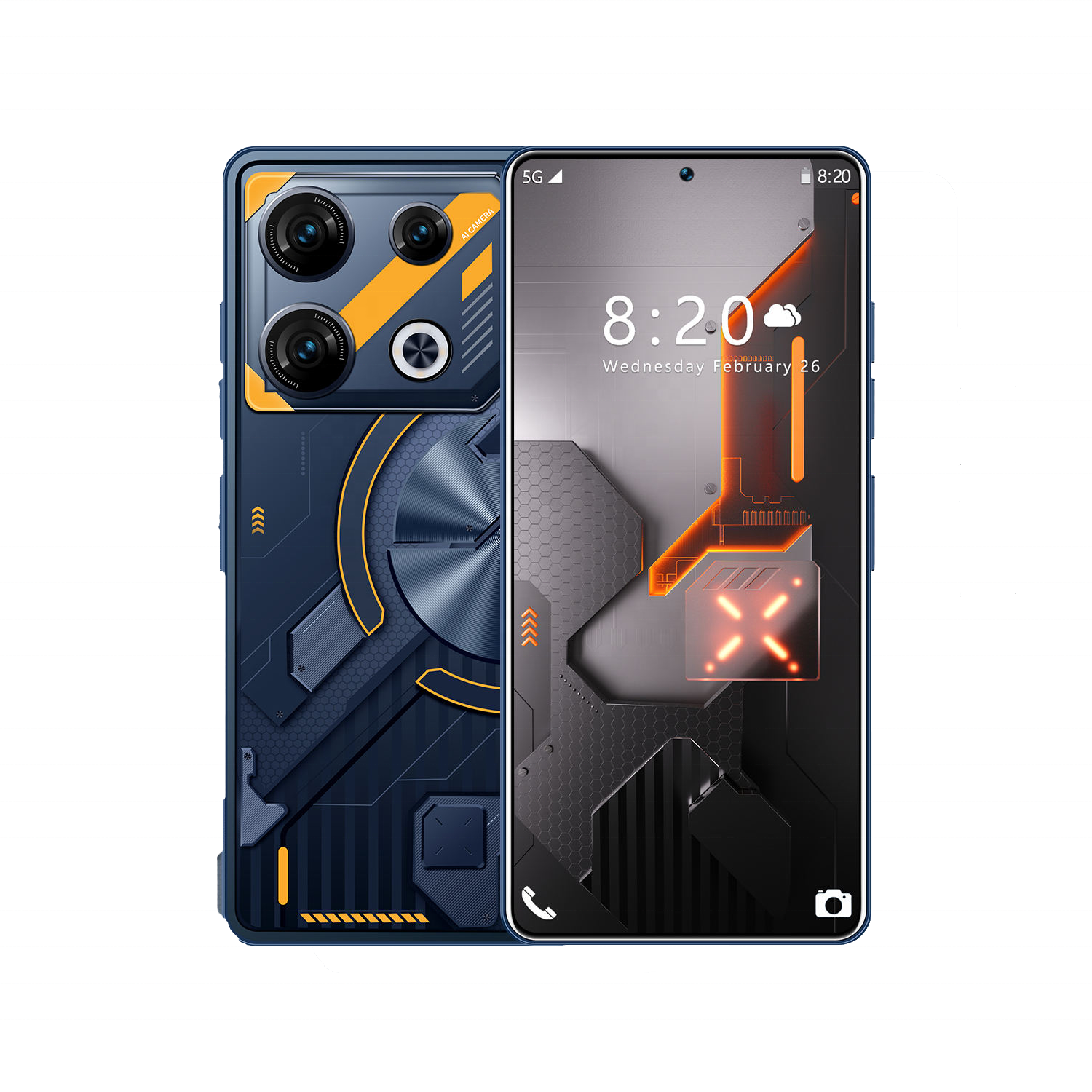 Good quality 7.3 Inch 5g Smartphone original GT10 Pro Max Android13 Hd Large Screen mobile phones 16gb + 1tb infini phones